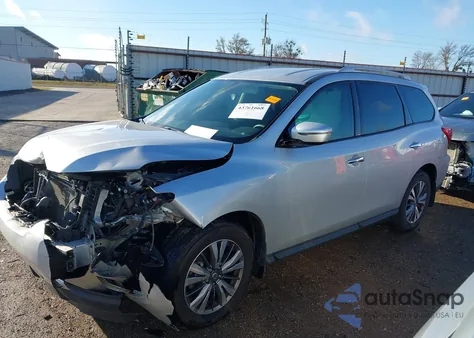 2020 Nissan Pathfinder S 2Wd из США, поврежденный, VIN 5N1DR2AN0LC608693